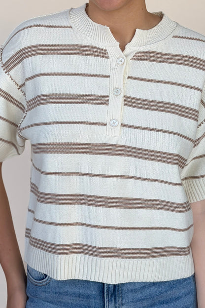 Hailey Stripe Top