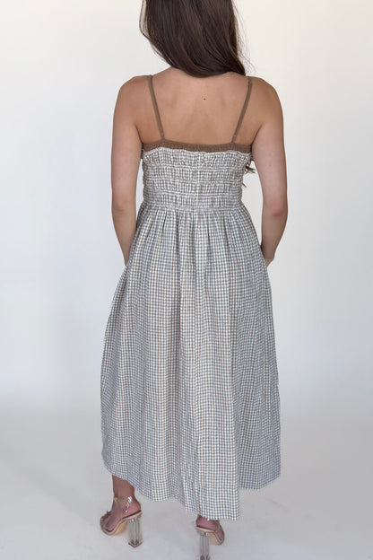 Ella Gigham Dress