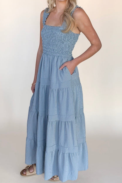 Kaia Striped Dress