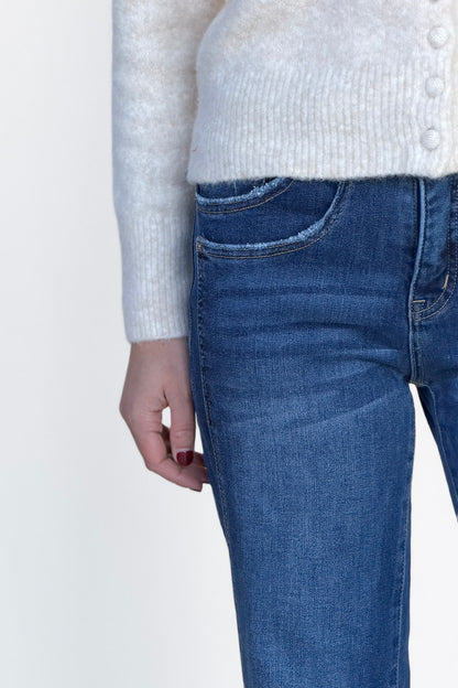 Aubrey Cuffed Denim