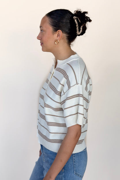 Hailey Stripe Top
