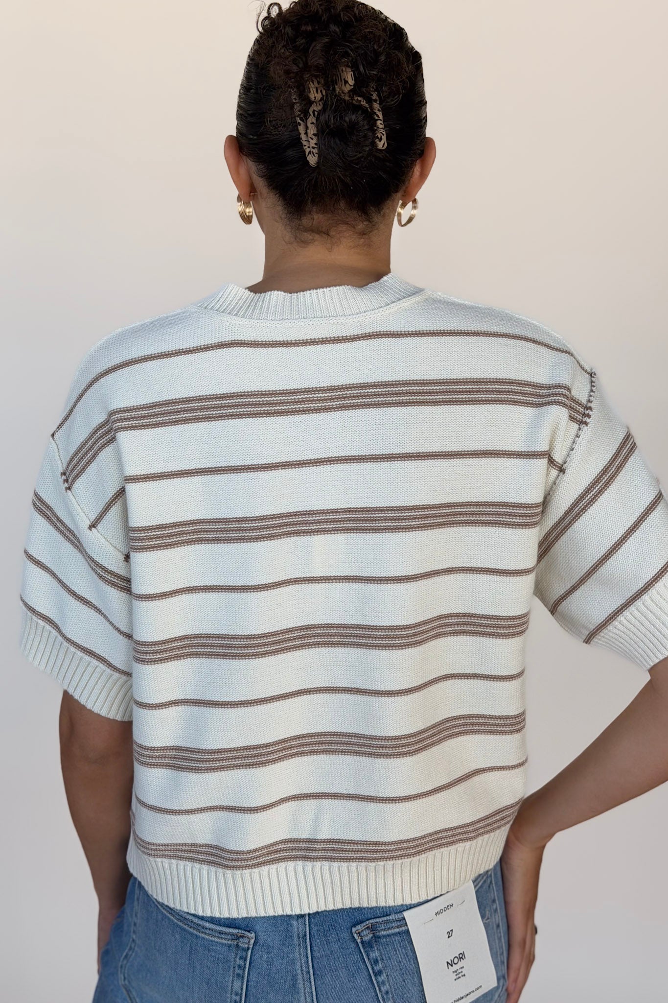 Hailey Stripe Top