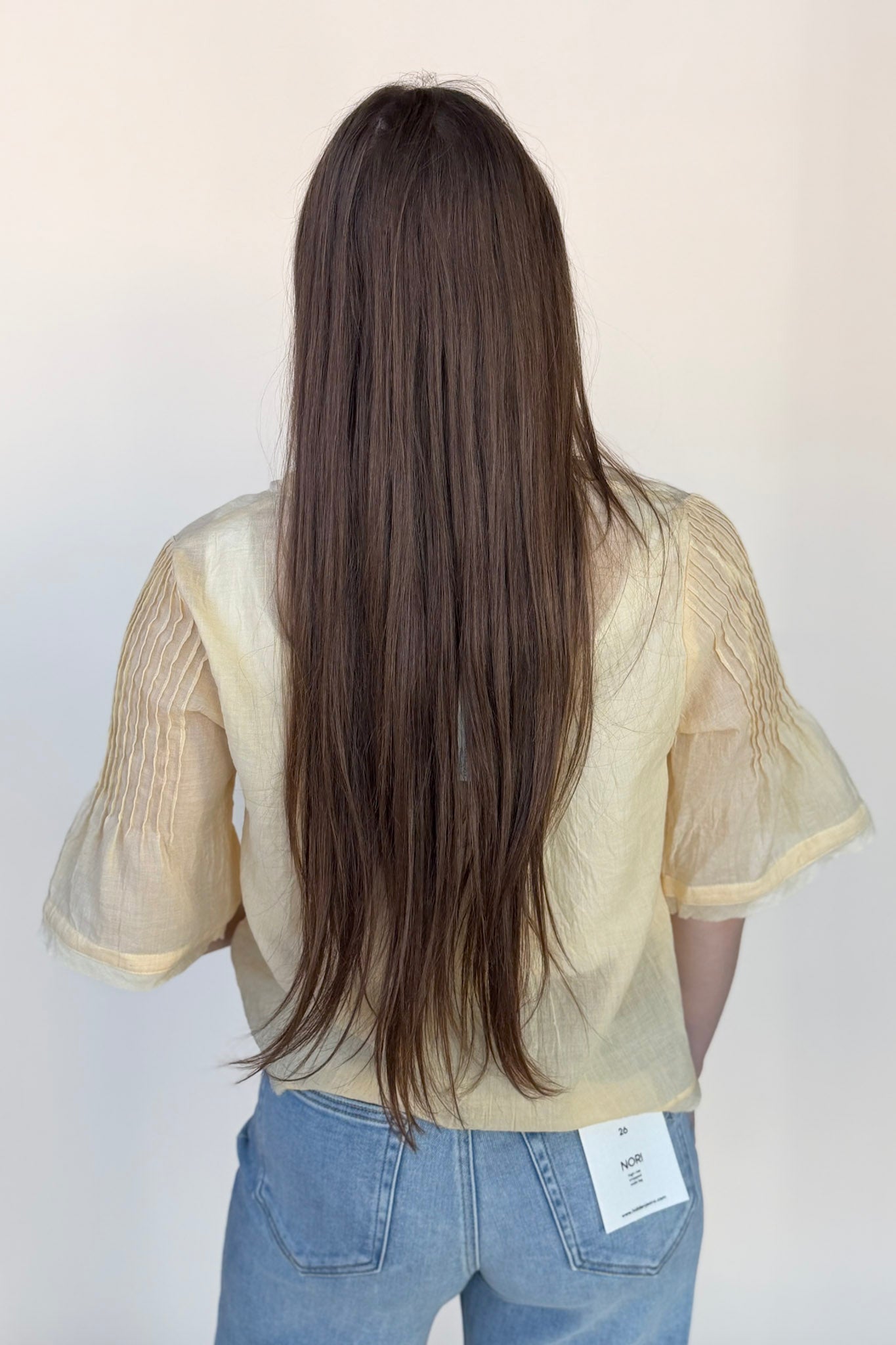 Sunny Pintuck Top
