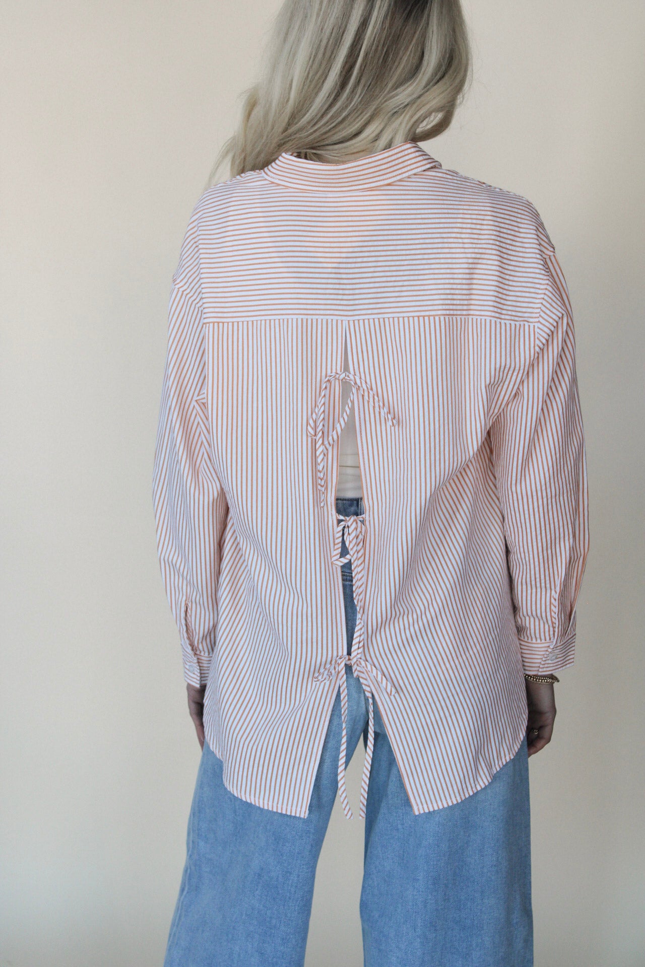 Seersucker Striped Shirt