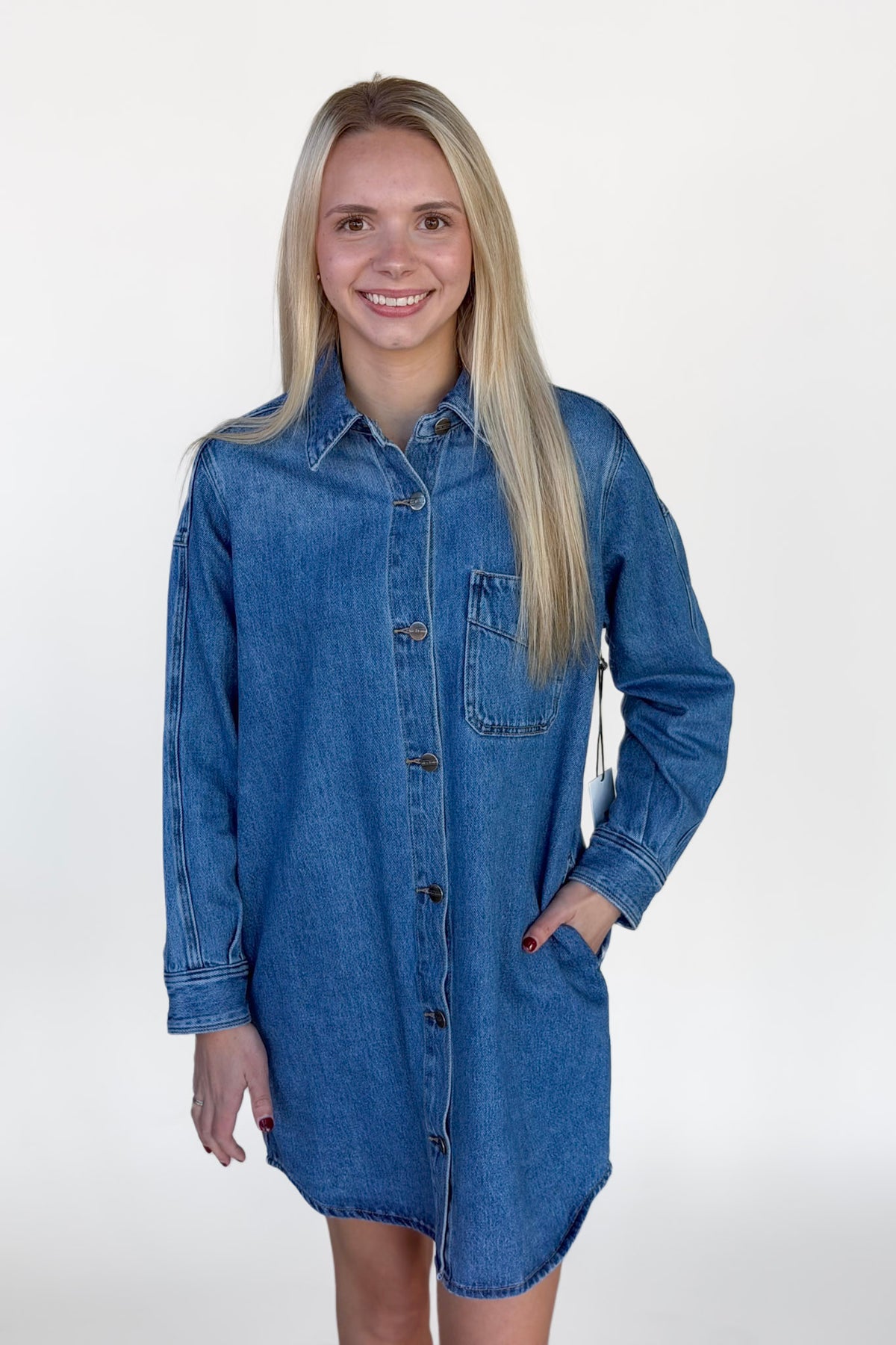 Sailor Denim Dress
