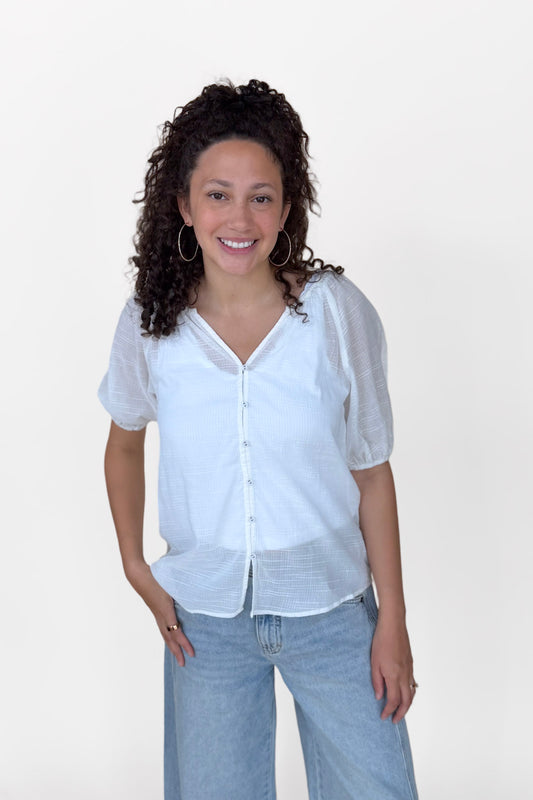 Alisha Puff Sleeve Blouse