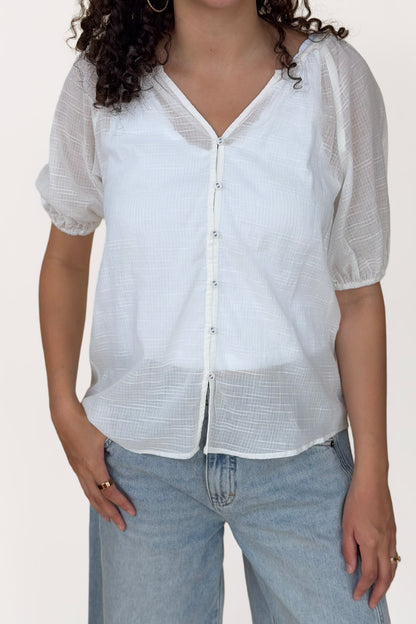 Alisha Puff Sleeve Blouse