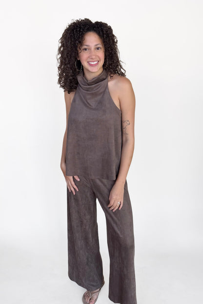 Tate Suede Top