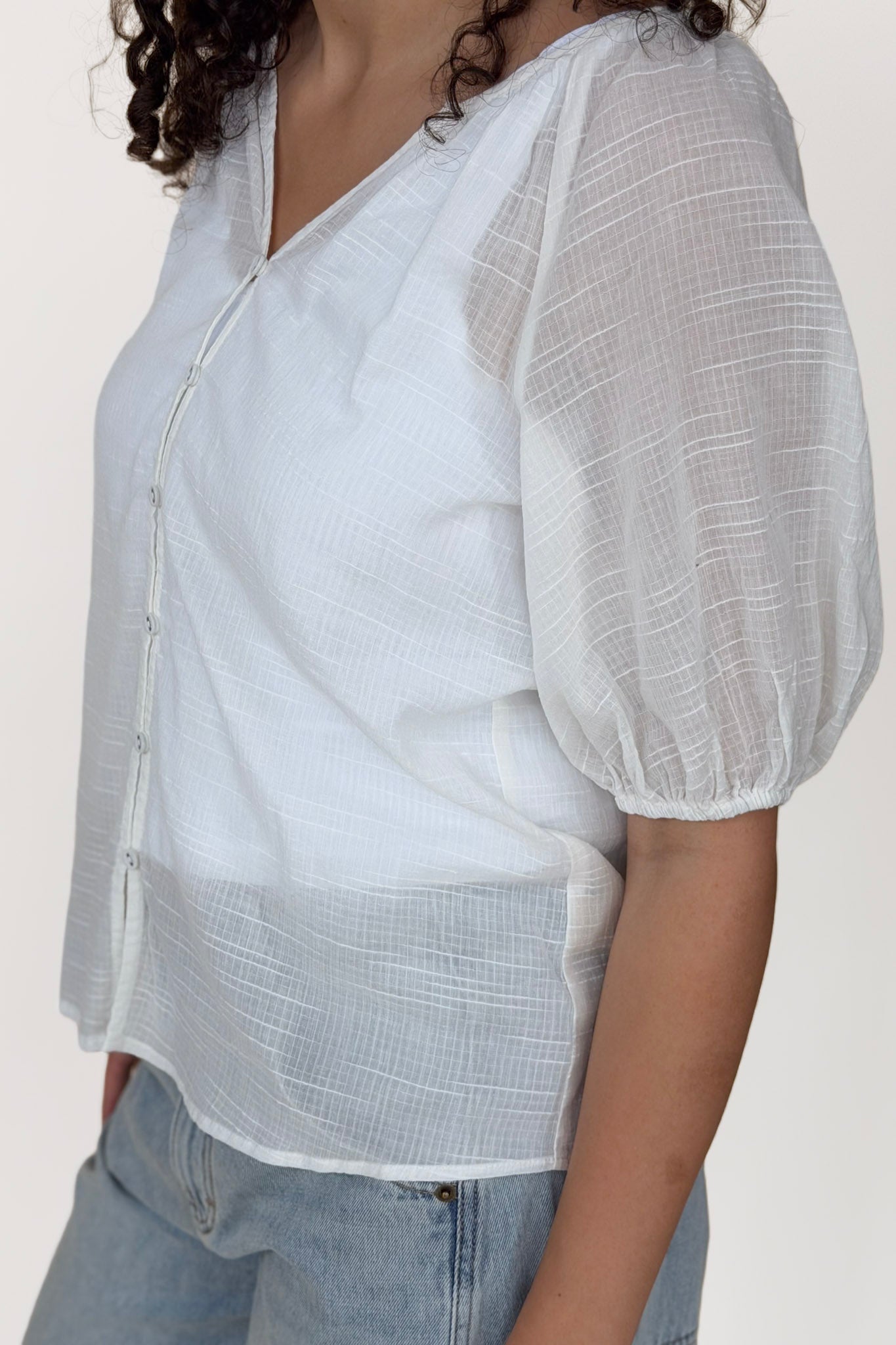 Alisha Puff Sleeve Blouse