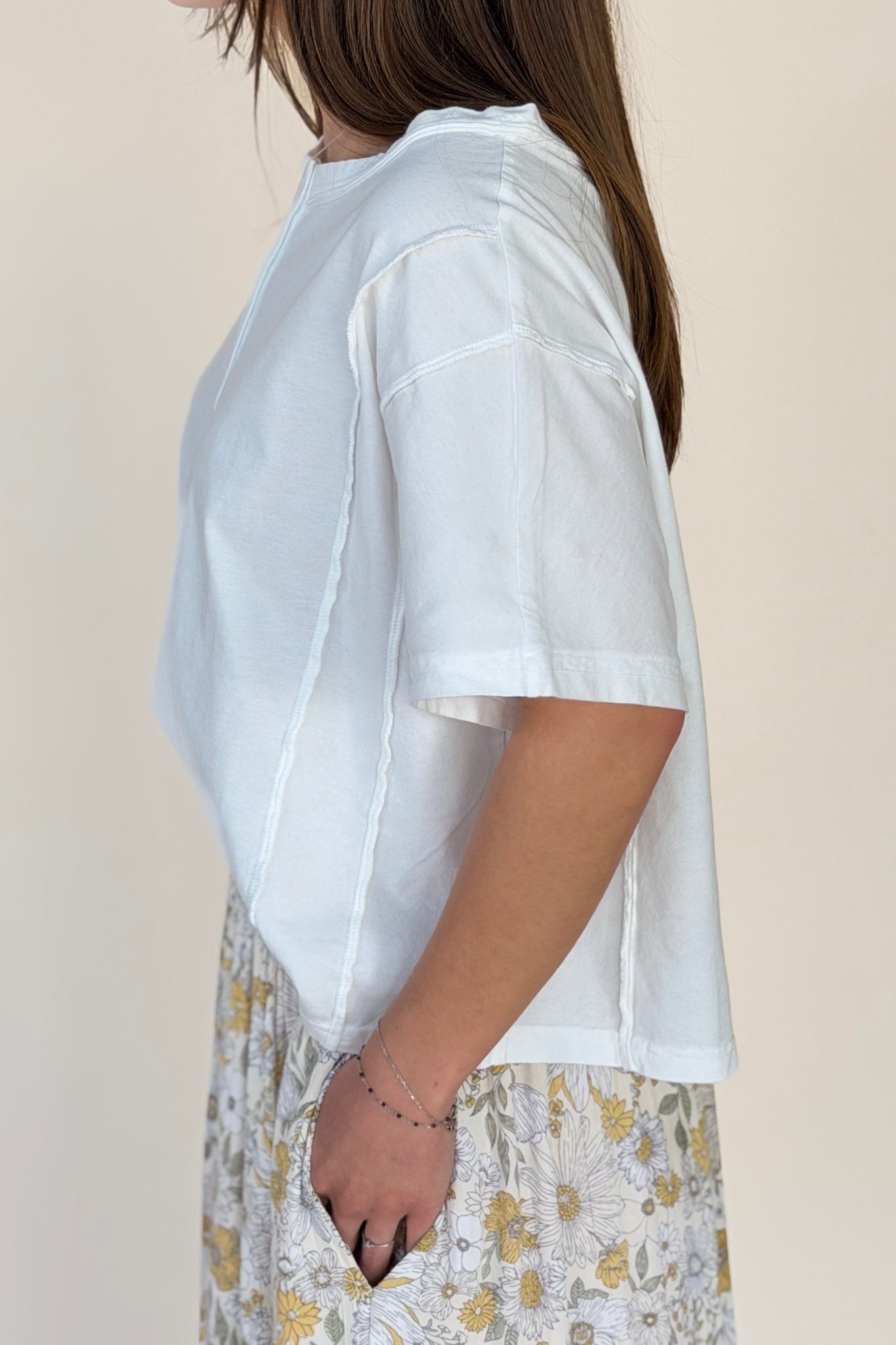 Sawyer Boxy Fit Henley Top
