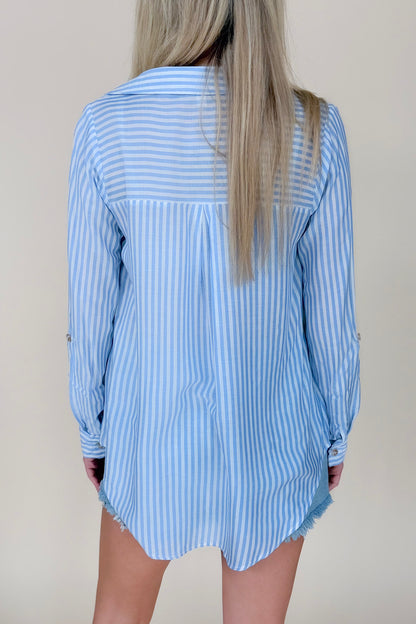 LC Striped Button Down