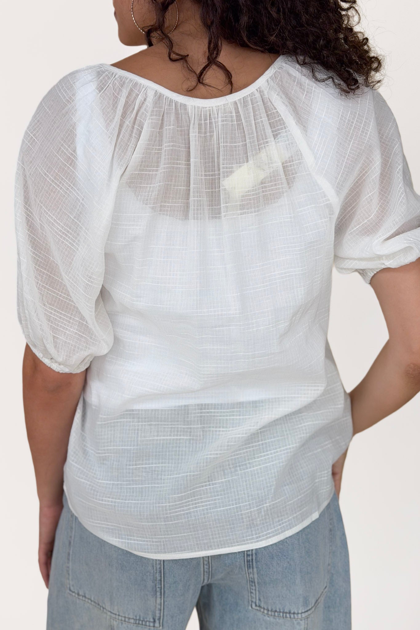 Alisha Puff Sleeve Blouse