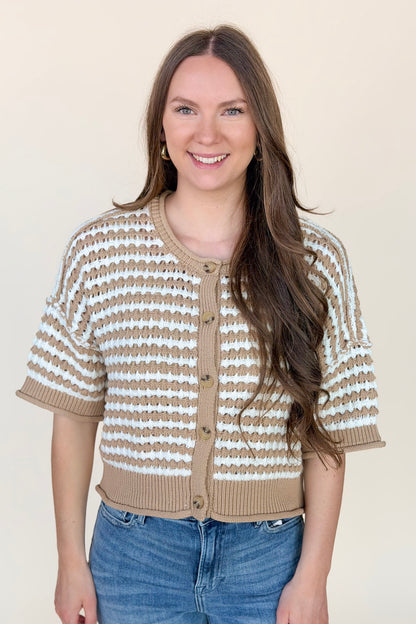 Millie Stripe Cardigan