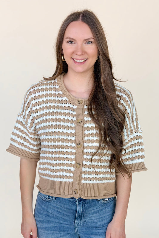 Millie Stripe Cardigan