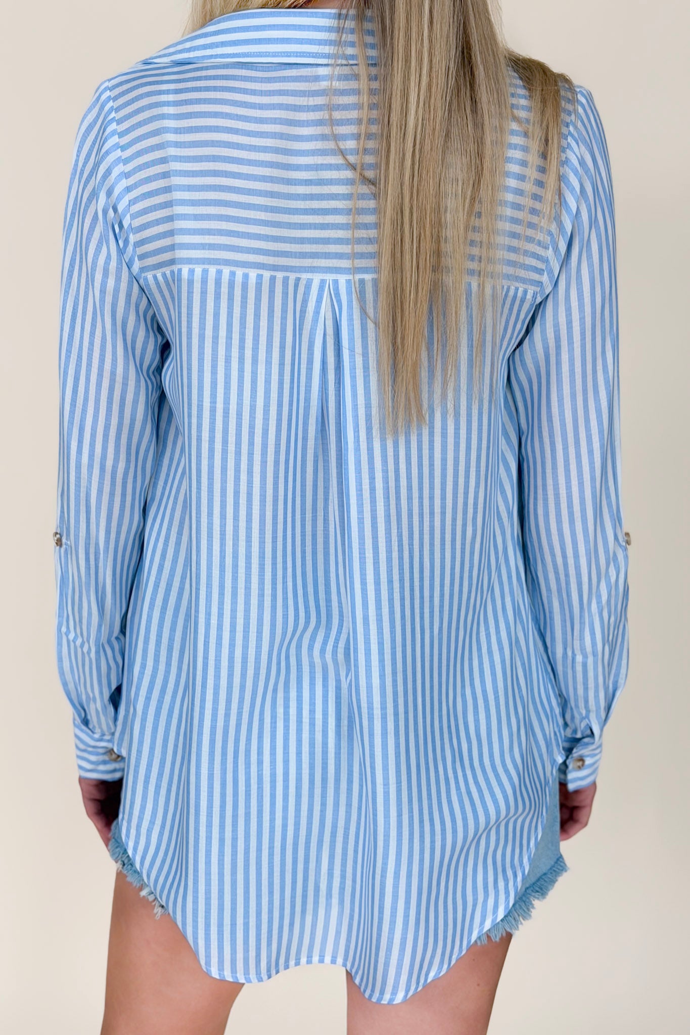 LC Striped Button Down
