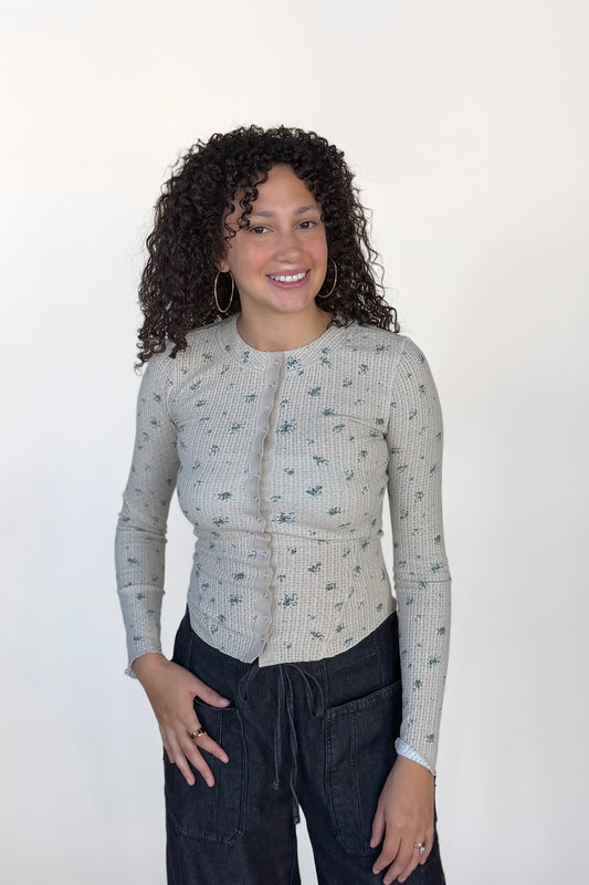 Riana Floral Top