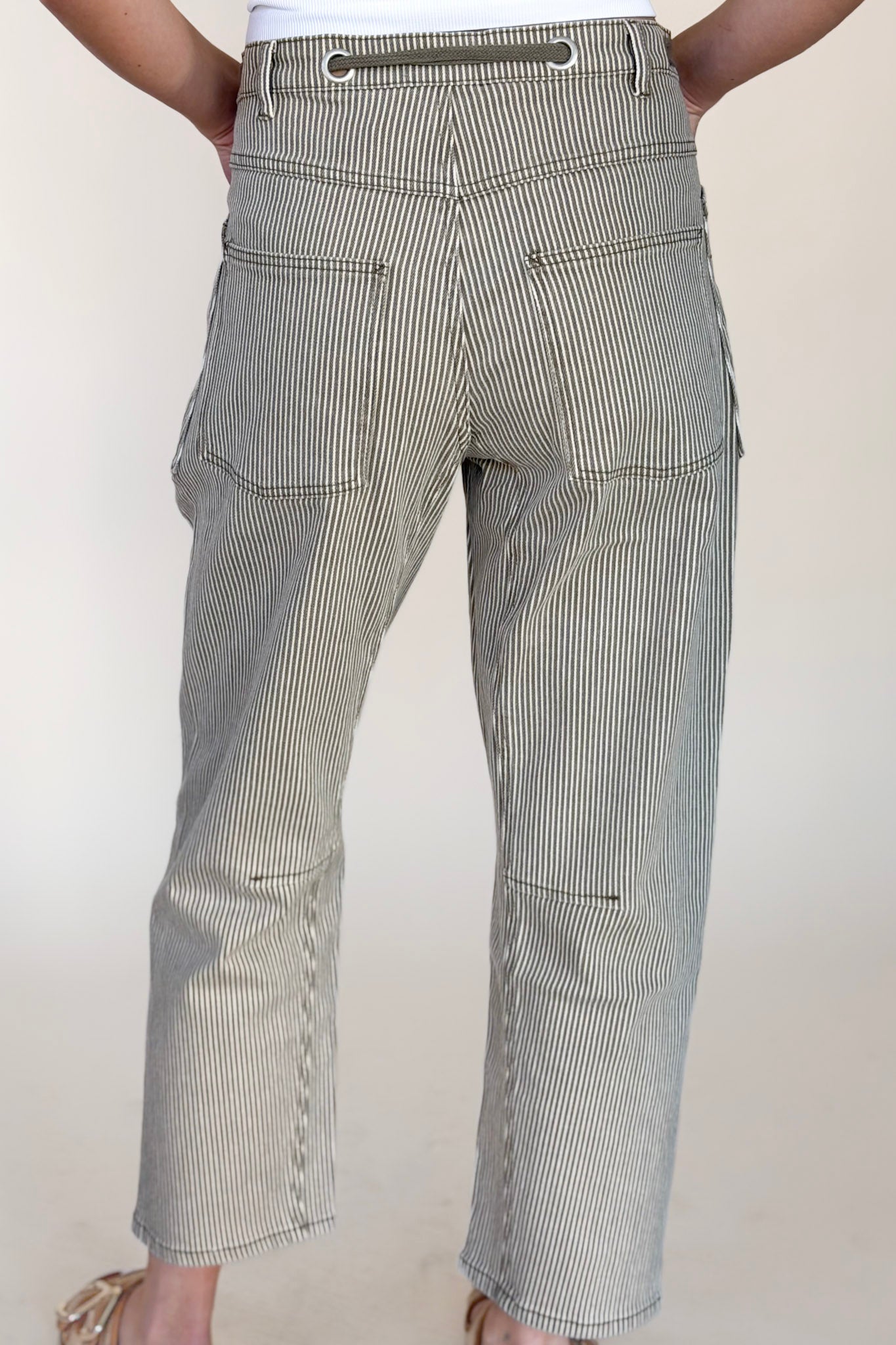 Hunter Striped Barrel Pant