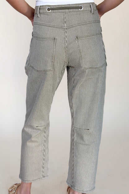 Hunter Striped Barrel Pant