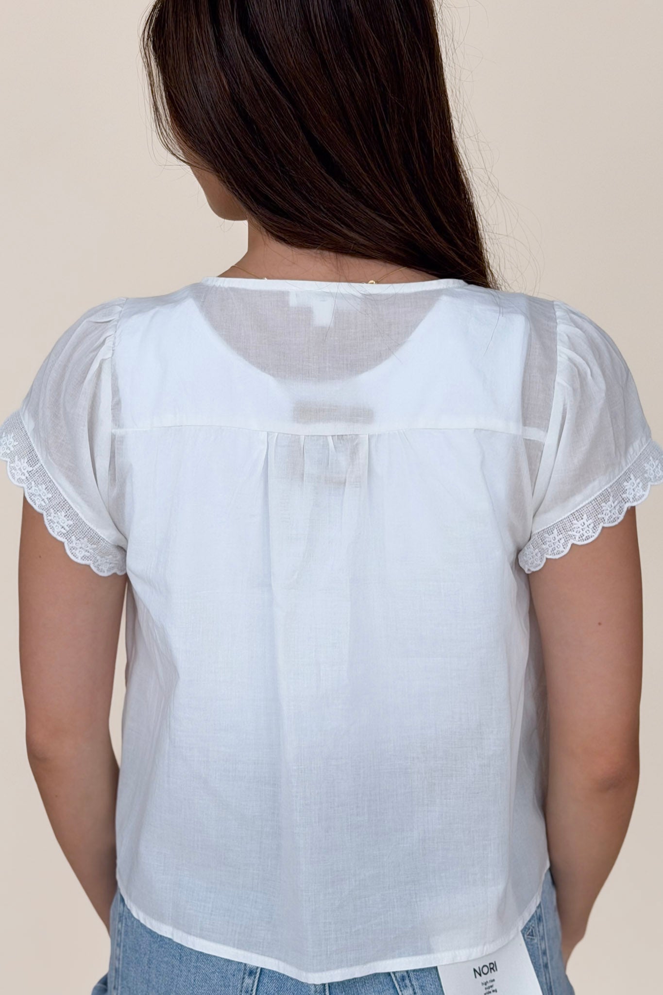 Baylor Embroidered Top