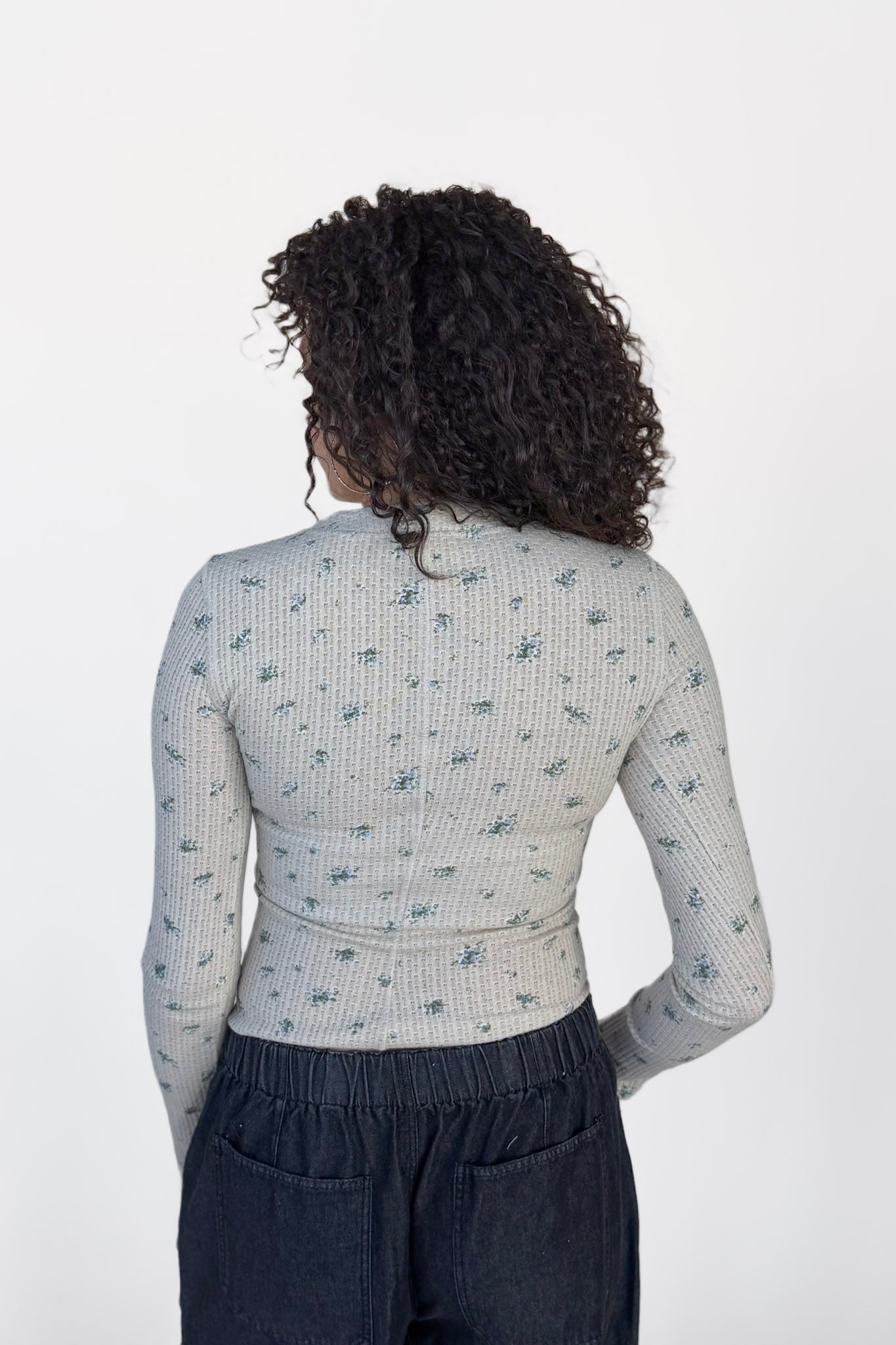 Riana Floral Top