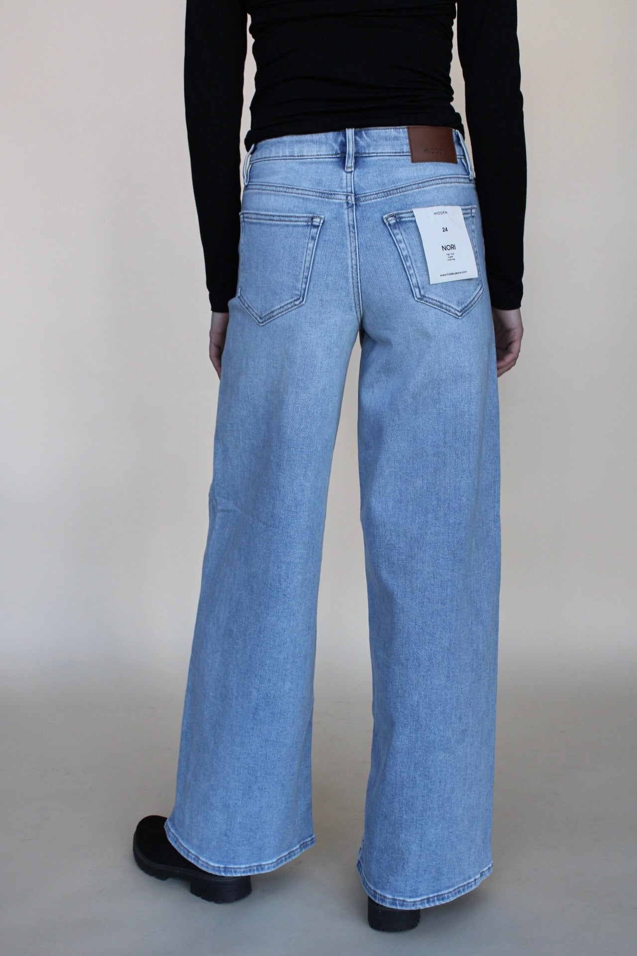 Hidden Wide Leg Jeans