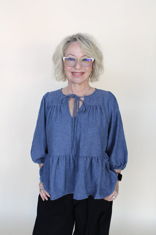 Presley Front Tie Top