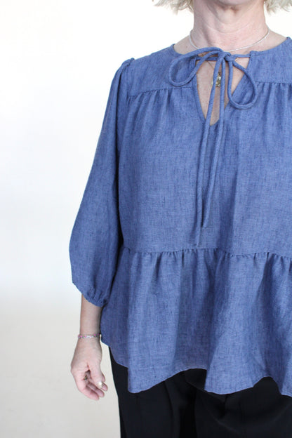 Presley Front Tie Top