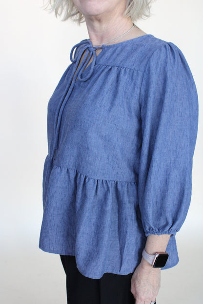 Presley Front Tie Top