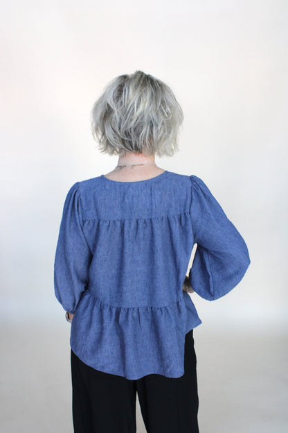 Presley Front Tie Top