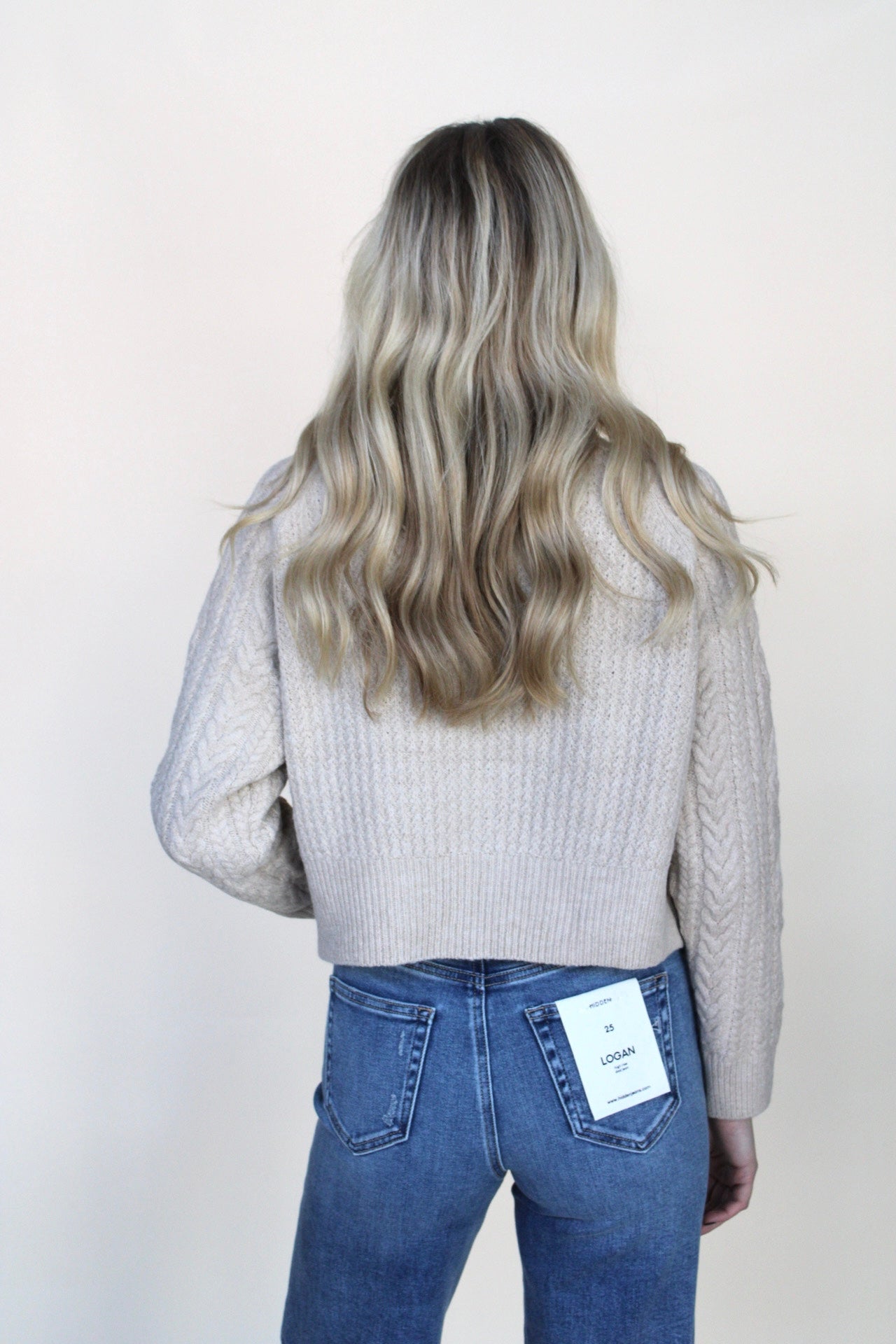 Kaylee Cable Knit Cardigan