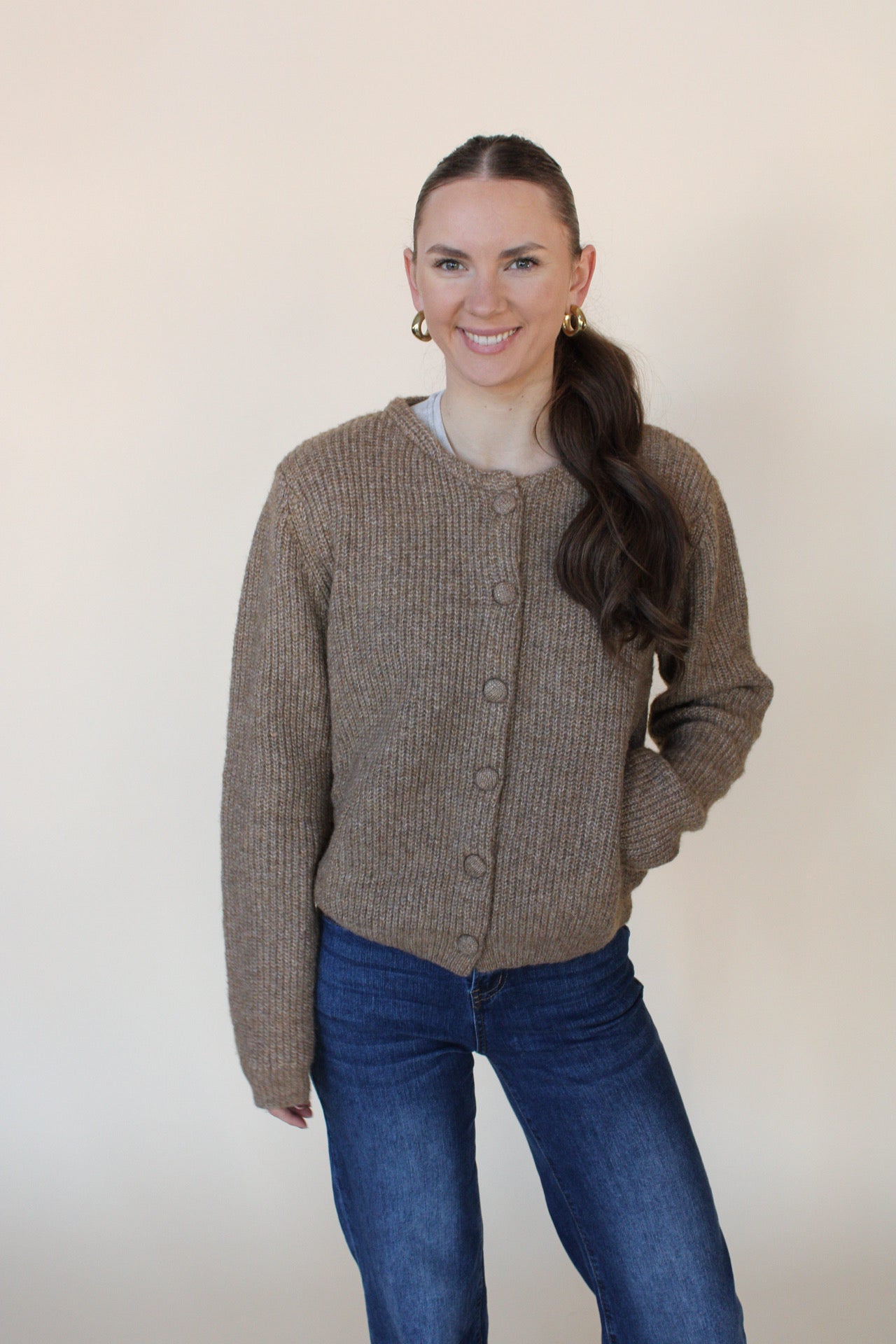 Talia Button Up Cardigan