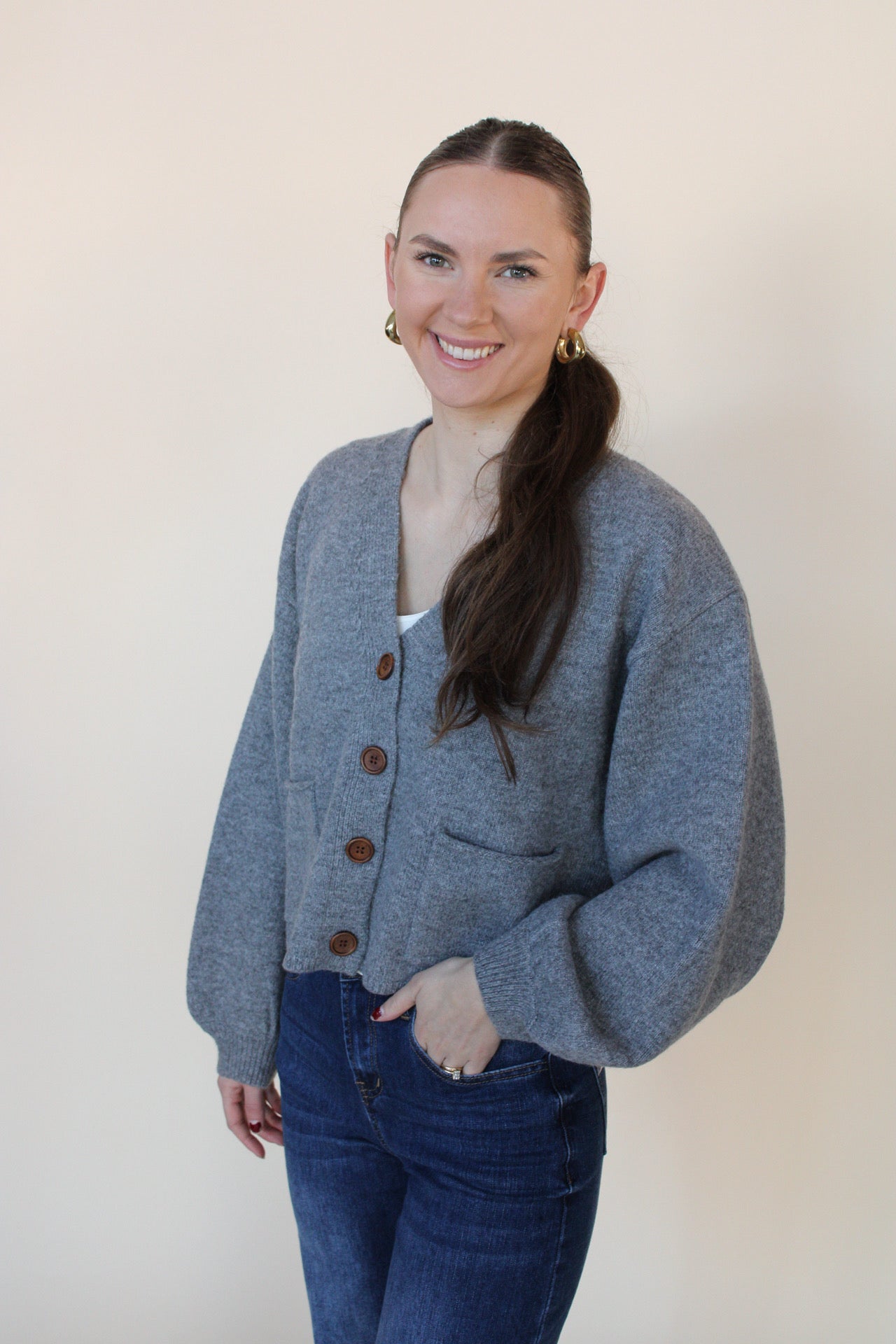 Bridgett V Neck Cardigan