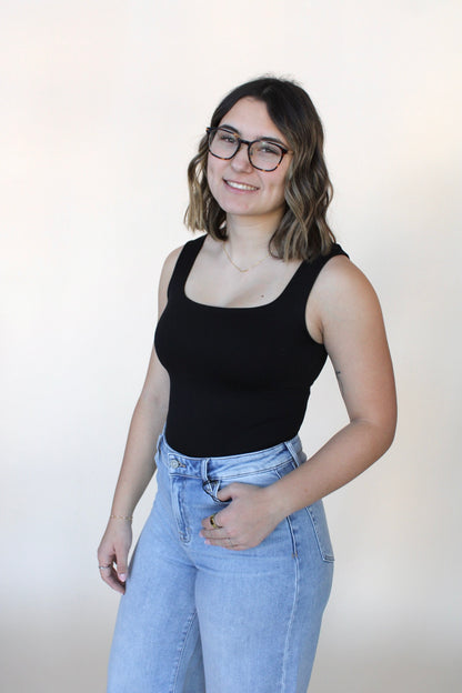 Square Neck Bodysuit