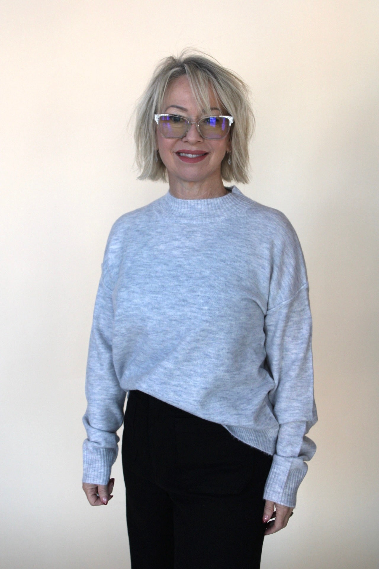 Cloud High Neck Sweater