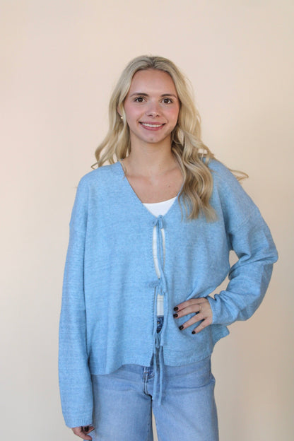 Braden Brushed Tie Sweater