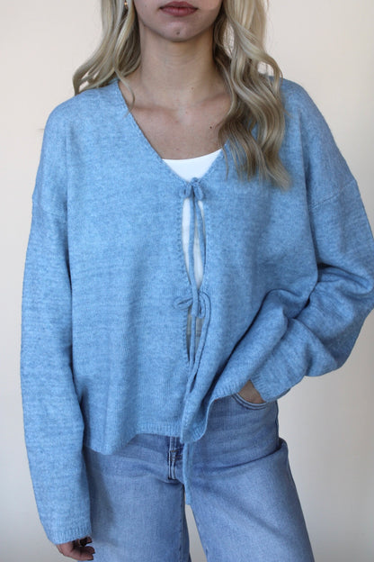 Braden Brushed Tie Sweater