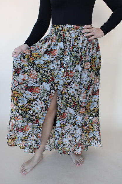 Dawn Floral Maxi Skirt