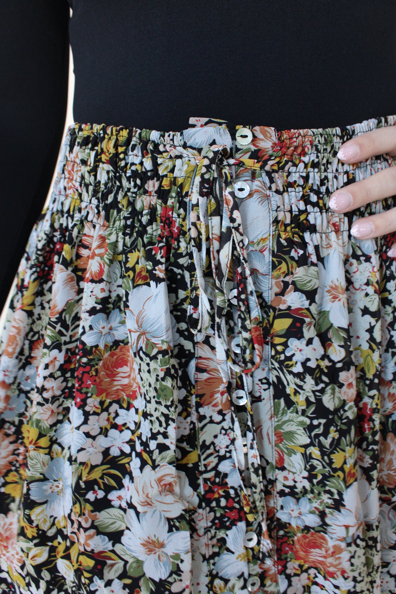 Dawn Floral Maxi Skirt