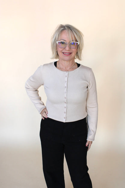 Brooklyn Button up Sweater