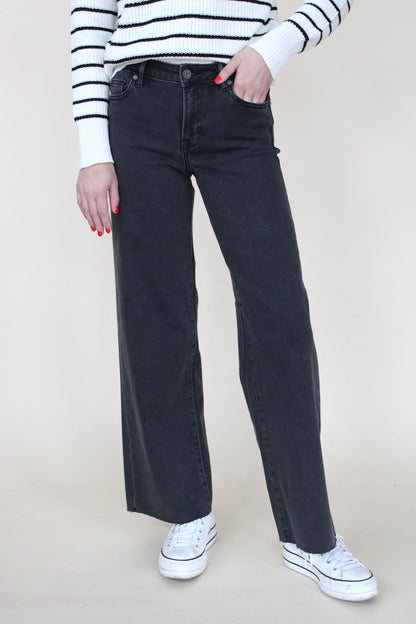 High Rise Wide Leg Jean