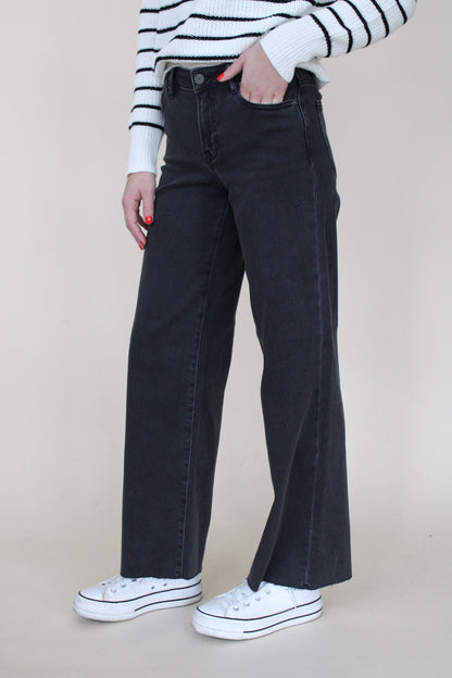 High Rise Wide Leg Jean