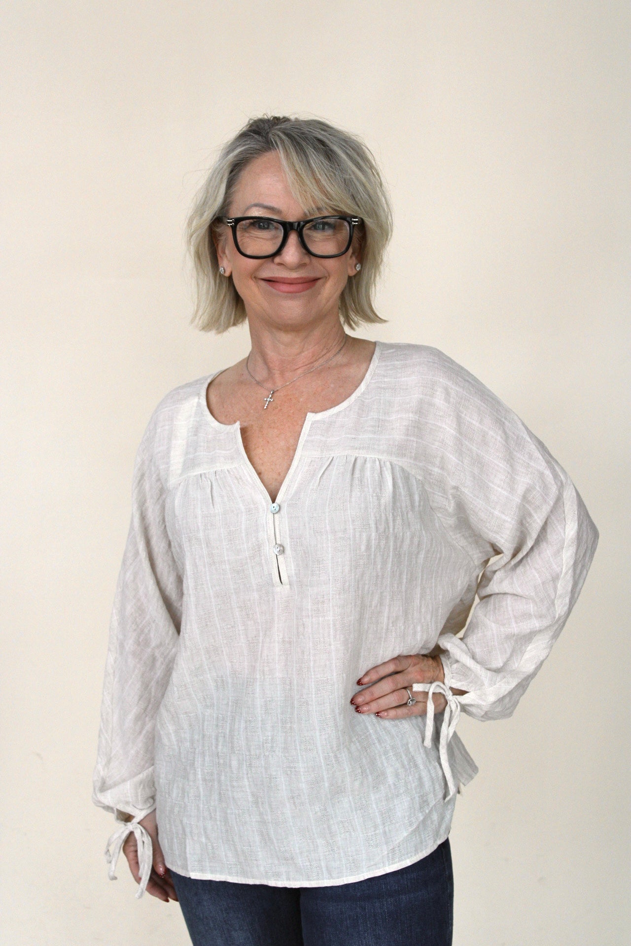 Kelsey Stripe Blouse