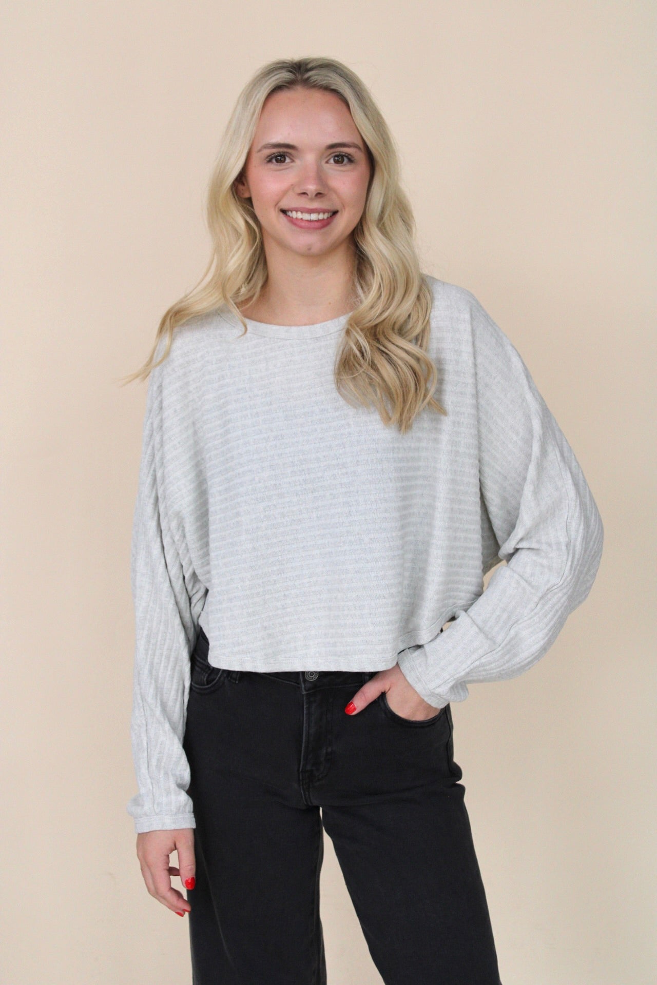 Braxton Knit Ribbed Sweater