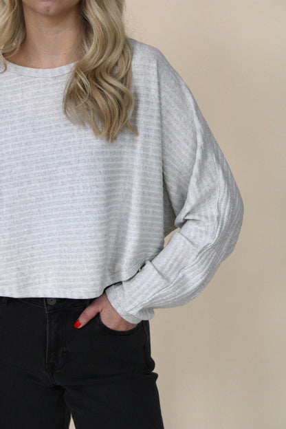 Braxton Knit Ribbed Sweater