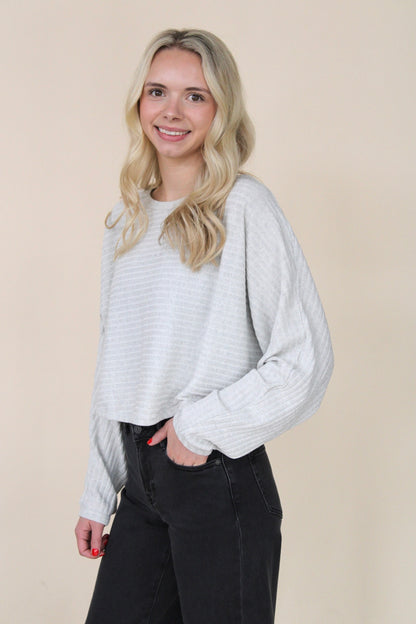 Braxton Knit Ribbed Sweater