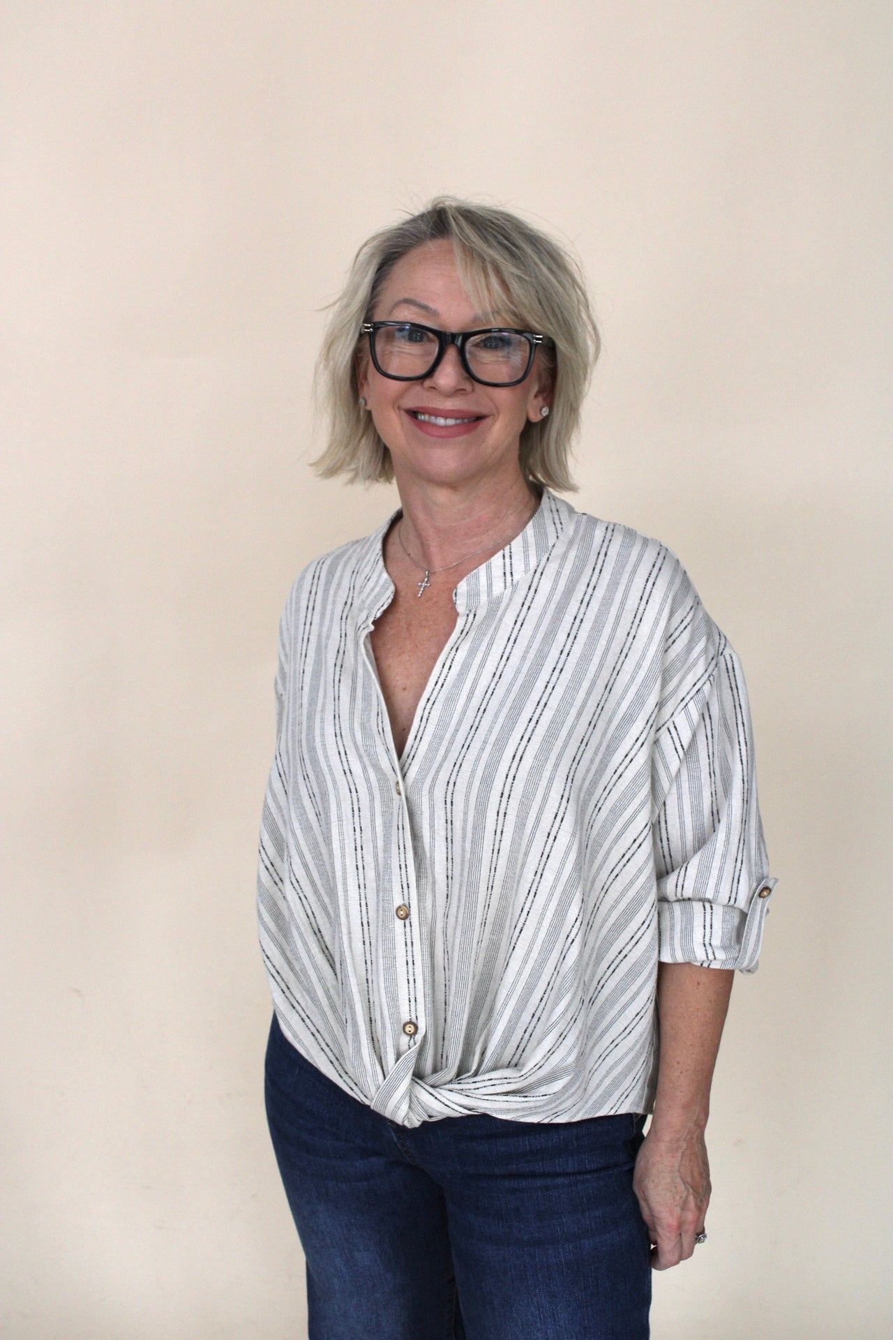 Marina High Low Blouse