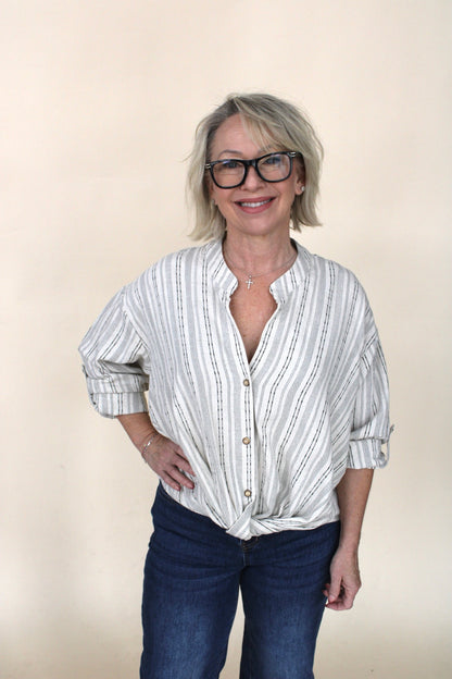 Marina High Low Blouse