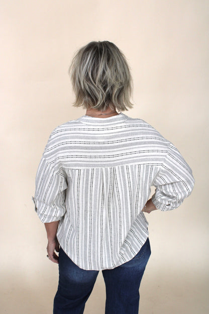 Marina High Low Blouse