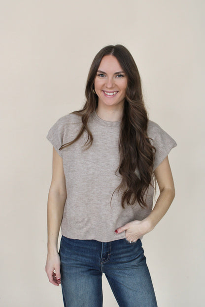 Makenna Short Sleeve Sweater