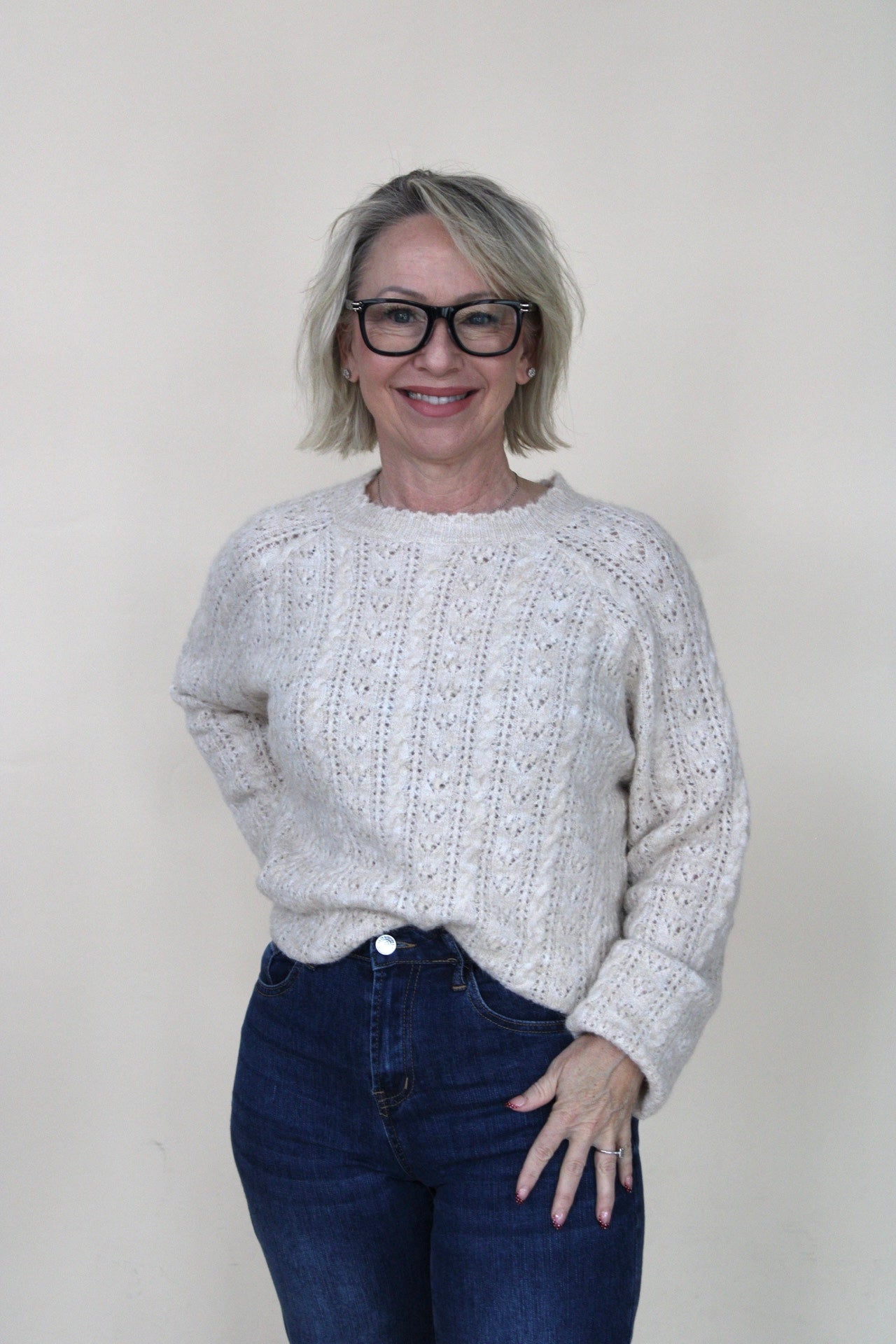 Sawyer Cable Knit Sweater
